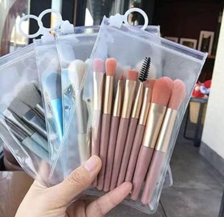 8 Pcs Mini Makeup Brush Set #1011