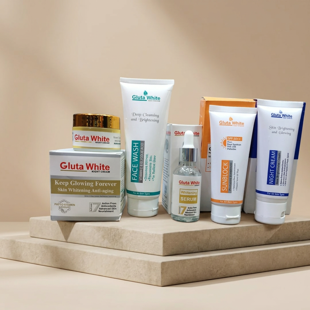 Five in One Gluta White Skincare Bundle #1004