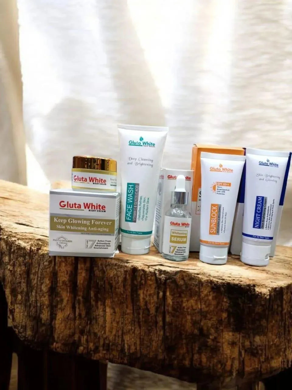 Five in One Gluta White Skincare Bundle #1004