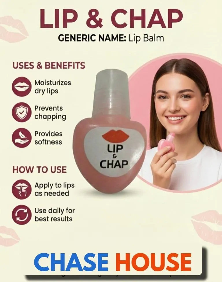 Lip Chap Moisturizing Balm (Pack of 2) #1008