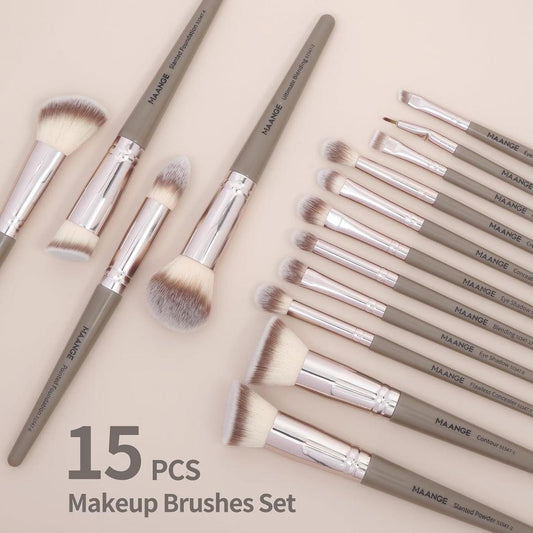 15 Pcs Makeup Brush Set #1013